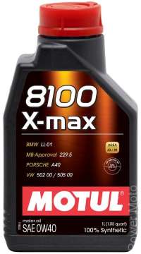 Моторное масло MOTUL 8100 X-max 0W-40
