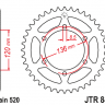 Звезда задняя JT JTR846.45