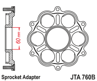Переходник адаптер для DUCATI JT JTA760B