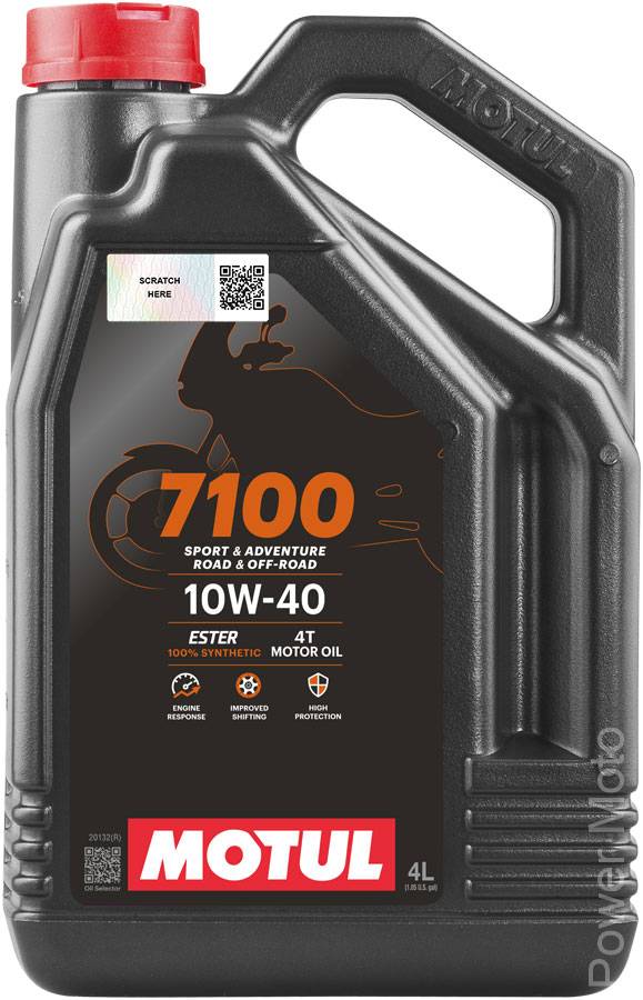 MOTUL 7100 10W-40 4T 1L×4缶セット Motul 7100 4T 10W-40