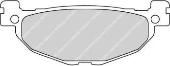 Гальмівні колодки задні Yamaha YP400 Majesty 2004-14