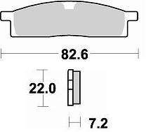 BRAKING Тормозные колодки 705CM44