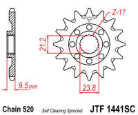 Звезда передняя JT JTF1441.13SC