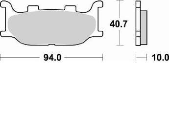 BRAKING Тормозные колодки 777CM55
