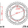 Звезда задняя JT JTR499.38