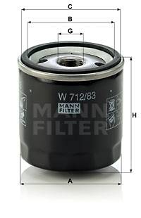 MANN W 712/83