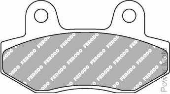 Тормозные колодки Ferodo FDB312EF