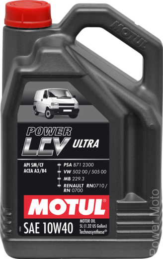 MOTUL POWER LCV ULTRA 10W40 SAE (5L)