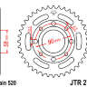 Звезда задняя JT JTR279.31