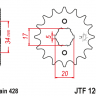 Звезда передняя JT JTF1264.17