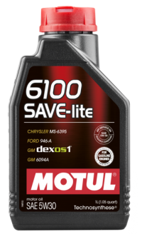 Моторное масло MOTUL 6100 SAVE-LITE SAE 5W30