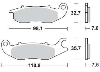 BRAKING Тормозные колодки 902SM1