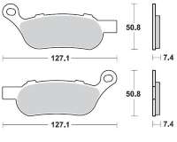BRAKING Тормозные колодки 944CM88