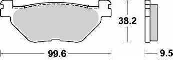 BRAKING Тормозные колодки 903SM1