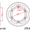 Звезда задняя JT JTR822.50