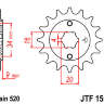 Зірка передня Hyosung GT250R GT250 GV250 JT sprockets