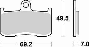 BRAKING Тормозные колодки 906CM55