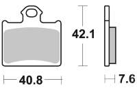 BRAKING Тормозные колодки 949CM44