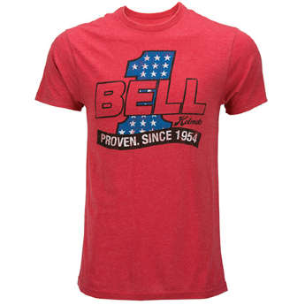 Bell #1 T-Shirt Red Heather XX-Large