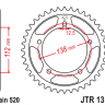Зірка задня JT JTR1316.39	