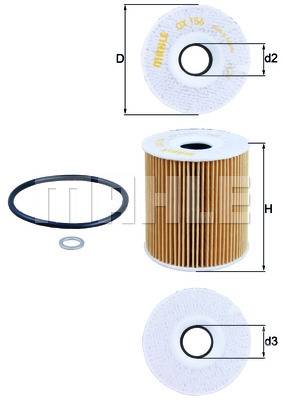 MAHLE OX156DECO = OX156D