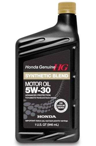 OE HONDA SYN BLEND 5W30 1QT