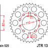 Звезда задняя JT JTR1332.42