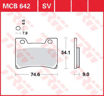 Колодки тормозные LUCAS MCB642SV
