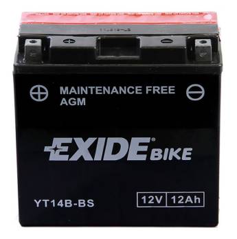 Акумулятор EXIDE ET14B-BS = YT14B-BS