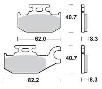 BRAKING Тормозные колодки 935CM44