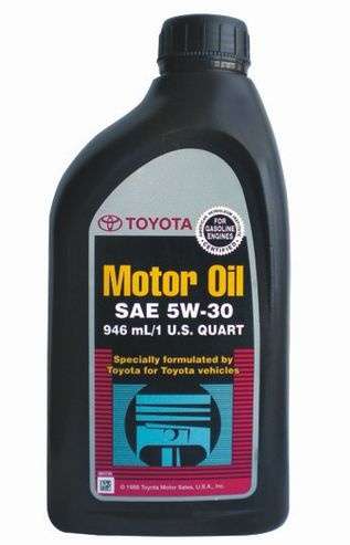 OE TOYOTA MOTOROIL 5W30 1QT