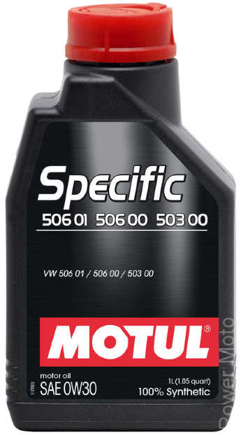 Моторное масло MOTUL SPECIFIC VW 506 01 506 00 503 00 0w30