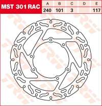 Тормозной диск LUCAS MST301RAC