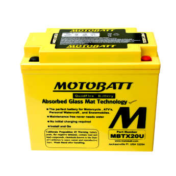 Акумуляторна батарея Motobatt MBTX20U