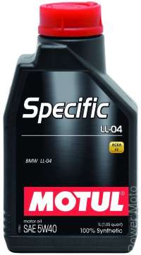 Моторное масло MOTUL SPECIFIC LL-04 5W-40