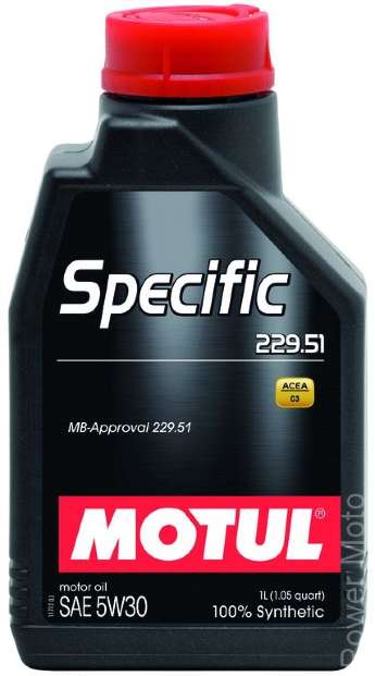 Моторное масло MOTUL SPECIFIC MB 229.51 5W-30
