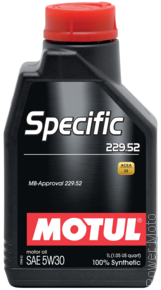 MOTUL SPECIFIC MB 229.52 5W-30