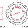 Зірка задня JT JTR1304.42