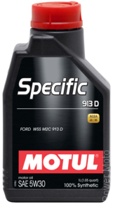 Моторное масло MOTUL SPECIFIC 913D 5W-30