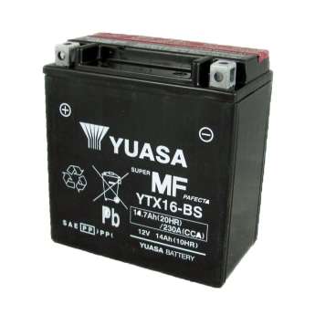 Аккумулятор YUASA YTX16-BS