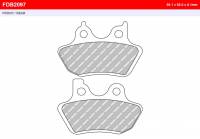 Колодки тормозные Ferodo FDB2097ST