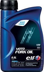 Олива в вилку ELF MOTO FORK OIL 10W 0,5л.
