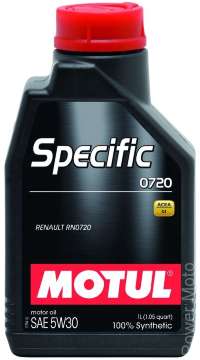 Моторное масло MOTUL Specific 0720 5W-30
