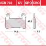 Тормозные колодки передние HONDA CBR600RR 03-04