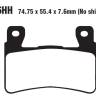 Тормозные колодки передние HONDA CBR600RR 03-04