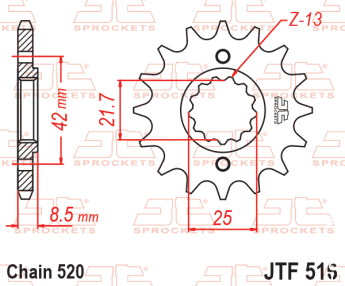 Зірка передня JT JTF516.15