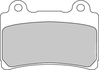 Колодки тормозные Ferodo FDB662P