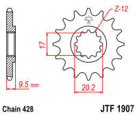 Звезда передняя JT JTF1907.14