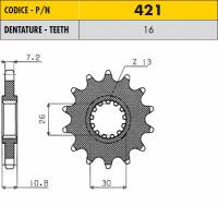 Звезда передняя Sunstar 42116