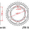 Зірка задня JT JTR1307.41